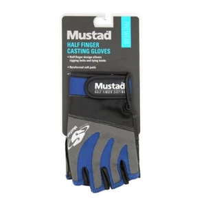 Guantes de fundición de medio dedo Mustad - Imagen 1 de 3