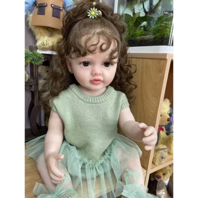 Reborn Baby Puppe Full Body Vinyl Betty Lifelike Toddler Girl Puppe Kids Gifts - Bild 1 von 3