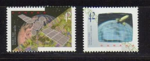1992 Canada SC# 1441-1442 - Canada in Space Lot# 239 M-NH   - Picture 1 of 1