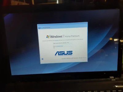 ASUS K53e, 300gb or more HDD, black, with OEM battery, Windows 7 home premium - Image 1 of 4