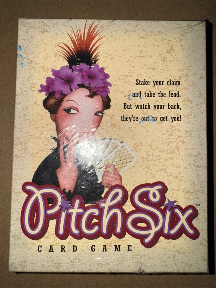 PitchSix Card game Parker Brothers. Hasbro.  New/sealed. - Image 1 of 2
