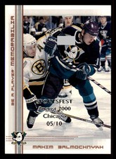 2000-01 BAP Memorabilia Chicago Sportsfest #180 Maxim Balmochnyk /10