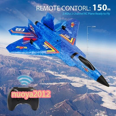 Avión 2.4G RC Control Remoto Avión Planeador Radio Control Drone Modelo de Avión Foto 1 de 4