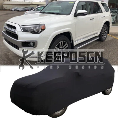 For Toyota 4Runner SUV Satin Soft Stretch Indoor Car Cover Scratch Dust Protect - Изображение 1 из 4