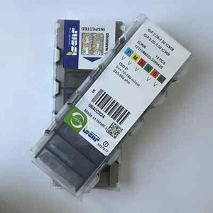 ISCAR / GIP2.00-1.00 IC908 / Inserti in metallo duro 10 pezzi - Foto 1 di 5
