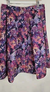 Wonderland By Oasis Floral Skirt Size 8 - Picture 1 of 5