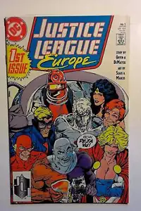 Justice League Europe #1 (1989) DC Comics 9.4 NM 1st Print Comic Book - Bild 1 von 1