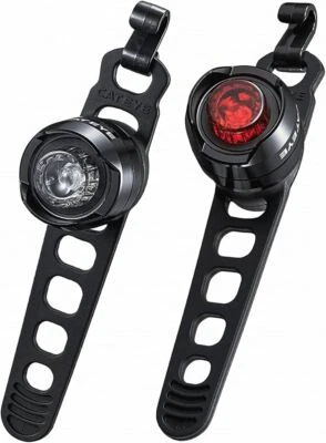 Cateye ORB, Front & Rear Bicycle Lights (Light Set & Individuals)
