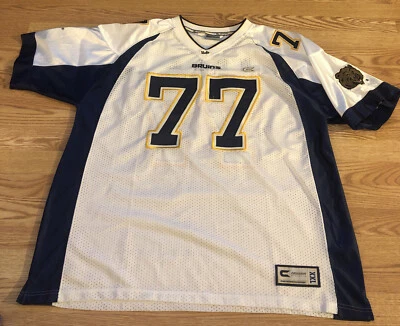 Camiseta de fútbol americano con licencia #77 UCLA BRUINS Colisseum Athletics blanca talla XXL Foto 1 de 4