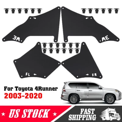 Splash Guard Fender Liner Shield for Lexus GX460 GX470 Toyota 4Runner FJ-Cruiser Foto 1 de 4