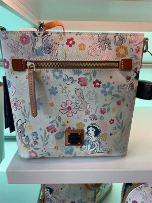 Bolso Bandolera Dooney & Bourke Blancanieves Disney Flower & Garden 2023 Nuevo con Etiquetas Foto 1 de 4