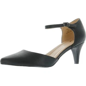JOURNEE COLLECTION BETTIE FAUX LEATHER PADDED INSOLE MARY JANES - Picture 1 of 14
