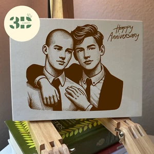 Personalized Engraved Portrait – Turn Your Memories into Art. - Picture 1 of 6