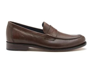 Chatham Herren McQueen Braun Premium Leder Penny Halbschuhe - Bild 1 von 4