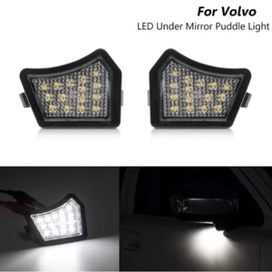 6000K White LED Under Mirror Puddle Courtesy Light For Volvo S40 S60 S80 V50 V70 - Picture 1 of 12