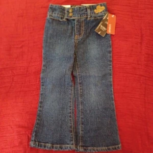 XOXO Girls Jeans 3T Blue Denim Bottoms Pants Country Y2K New - Picture 1 of 6