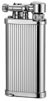 Encendedor de tubo de butano Old Boy IM Corona 90 grados llama ajustable cromo - 1205 Foto 1 de 3