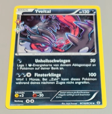 Yveltal # RC 16/RC 32 Radiant-Collection Generationen 2016 Deutsch N.Mint-Mint - Bild 1 von 4