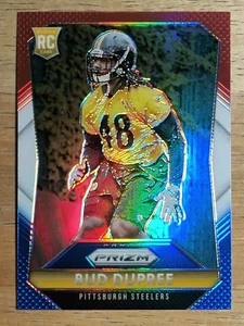 2015 Panini Prizm Prizms Rosso Bianco e Blu #213 Bud Dupree - Foto 1 di 2