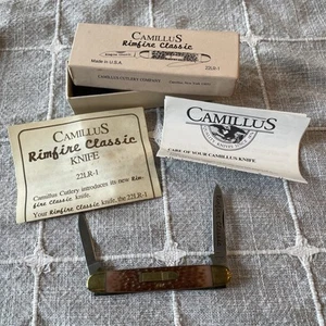 DISCONTINUED Camillus USA 1992 22LR-1 Rimfire Classic Cartridge Folding Knife - Picture 1 of 4