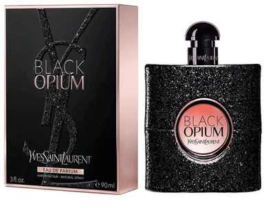 Black. Opium. by Yves. Saint. Laurent, 3 oUNCES EdP Spray for Women New/Sealed - Image 1 of 3