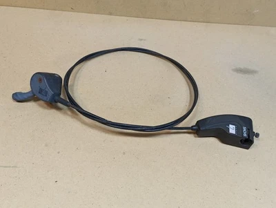 Fahrrad Schalter Daumenschalter 7 Gang , Sachs Super 7 , Ca. 1700 mm .Oldtimer . - Bild 1 von 2