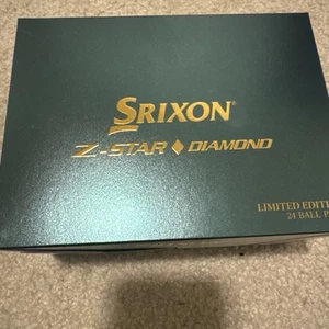 2 Dozen Srixon Z-Star Diamond Limited Edition Golf Balls- White/Kelly Green - Picture 1 of 4