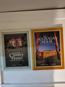 Australian Country Houses And The Australian House Hardcover Reference Books - Picture 1 of 22