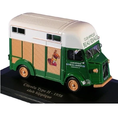 Citroën Type H 1958 Club equestre CITROEN furgone 1:43 eligor Diecast - Immagine 1 di 2