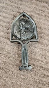 Vtg Cast Iron Trivet "George Washington" For Sad Irons, Great Condition PICS - Picture 1 of 9