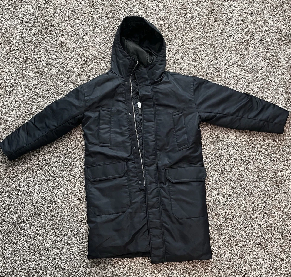 Abrigo de Lona de Nylon Rag & Bone Clint - Talla Grande XS, Negro, Plumón Plumón, OG $798 Foto 1 de 4