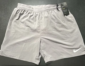 NWT Nike Men's Dri-FIT Flex Shorts Grey/ Gray L🔥 - Picture 1 of 6