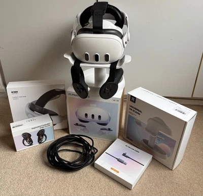 Meta Quest 3 128GB mit Zubehör - Bild 1 von 3