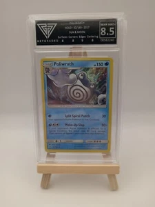Pokemon Poliwrath 32/149 Holo Rare Sun & Moon Get Graded 8.5 Near Mint Pokémon  - Foto 1 di 3
