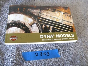 HARLEY 2016 DYNA Models Owner's Manual 99467-16 good used #5 - Bild 1 von 3