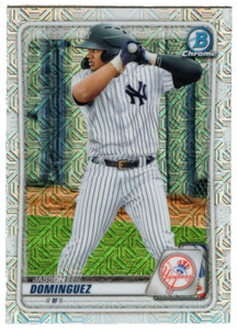 JASSON DOMINGUEZ - 2020 BOWMAN CHROME PROSPECTS MEGA BOX MOJO REFRACTOR RC