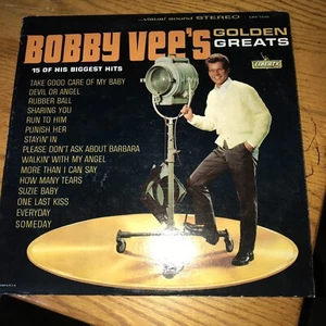 BOBBY VEE'S GOLDEN GREATS LP TAKE GOOD CARE OF MY BABBY, RUBBER BALL, RUN TO HIM - Picture 1 of 6