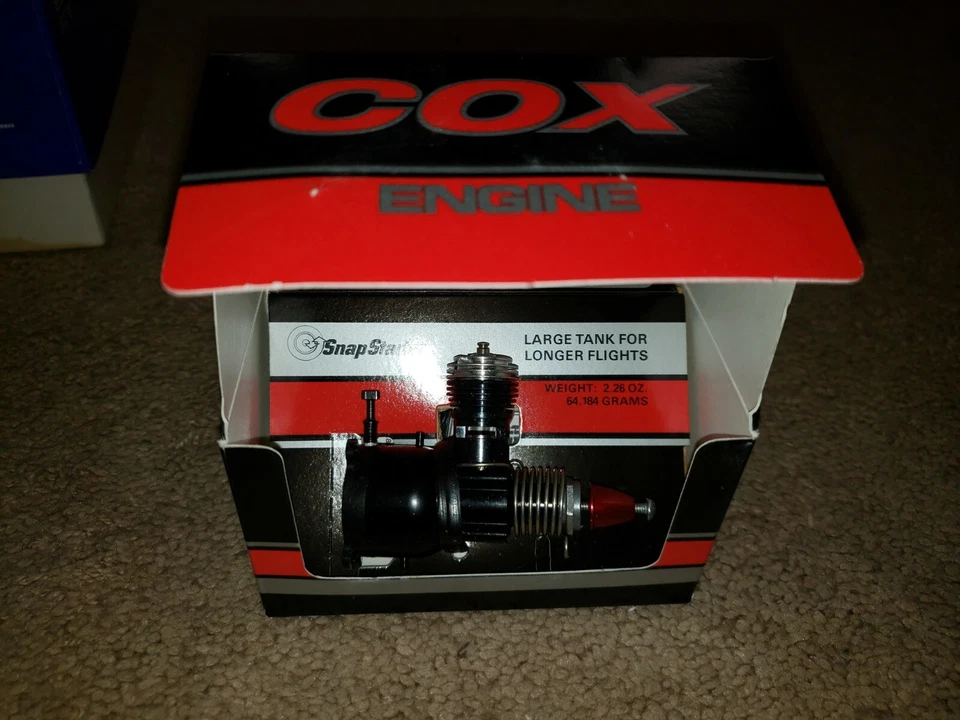 Cox .049 - COX engine - COX Black Widow .049 - NIB - No 150 - Image 1 of 4