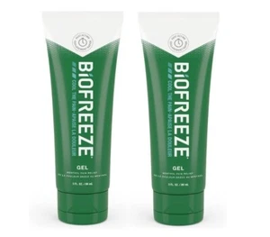 Biofreeze Analgesic Gel for Arthritis, Joint, Back & Muscle Pain Relief 3 oz x 2 - Picture 1 of 8
