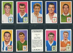 C.S. LTD. 1963 - FOOTBALLERS AND CLUB COLOURS - PICK YOUR CARD