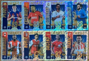 Pegatinas Paralelas Topps Champions League 2023/2024 Impacto Único DORADO - Imagen 1 de 38