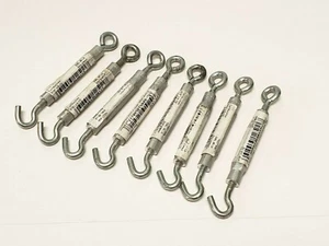 7 Stanley National N221-846 3/16" x 5-1/2" Zink Alaun Haken zu AUGE Spannschloss - Bild 1 von 3