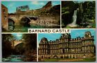 Postcard Barnard Castle Durham Multiview Unposted J Salmon
