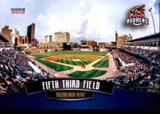 2016 Toledo Mud Hens Choice #29 Fifth Third Field - NM Baseball Card