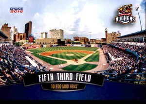 2016 Toledo Mud Hens Choice #29 Fifth Third Field - NM Baseball Card