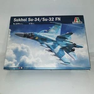 ITALERI 1/72 SUKHOI SU-34/SU-32 FN KIT MONTAGGIO COD.1379 - Foto 1 di 2