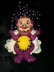 Barney 2003 Krewe of Bacchus Float Theme Bead Fantasy World Mardi Gras Dinosaur - Picture 1 of 2