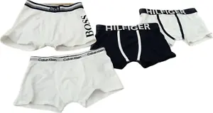 Calvin Klein /Hugo Boss Boys  Boxer Trunks Shorts 4 Pack 8-10 Years   New - Picture 1 of 4