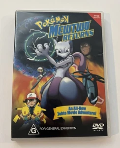 POKEMON MEWTWO RETURNS DVD - NTSC Region 4 - Picture 1 of 2