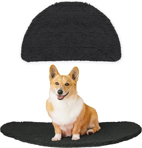 Mikrofaser Hundematte für schlammige Pfoten, 22" x 37" anthrazit - saugfähig und schnelltrocknend - Bild 1 von 16